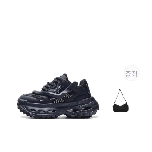 FAIRWHALE 가을 아웃도어 여행, 클래식 빈티지 트렌디 활용도 높은 패션 스포츠 캐주얼, 커플 의류 미니멀리스트 스타일 편안함+통기성 로우탑 청키 스니커즈 남녀공용