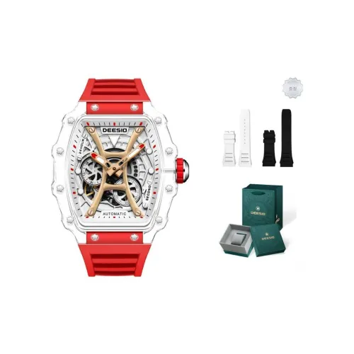 DEESIO 오토매틱 메커니컬 무브먼트 남성 중국 시계 47mm*44mm*17mm 화이트