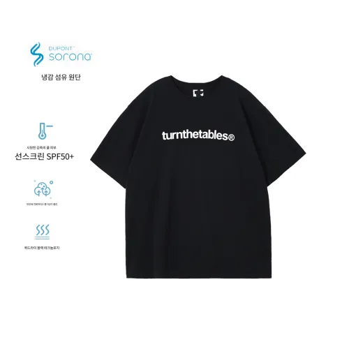 TURNTHETABLES 남녀공용 티셔츠