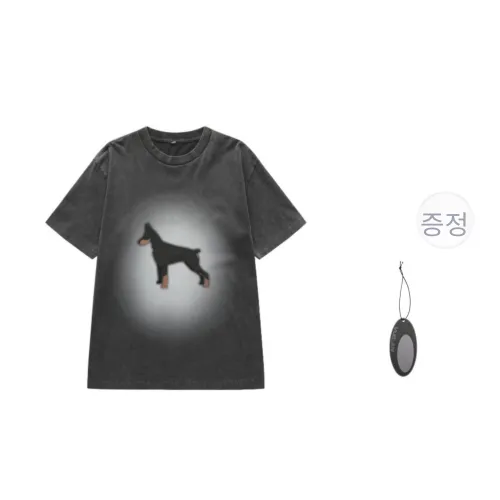 VULCAN STORE 블랙 남녀공용 티셔츠