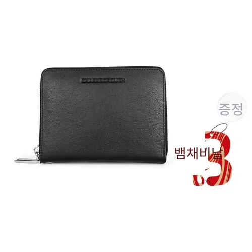 Sharkborough 소가죽 카드 지갑 레귤러 남성 블랙