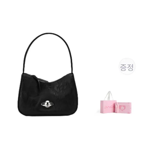JACD PU 어반 시크 스타일 걸리시 숄더 백 레귤러 여성 화이트