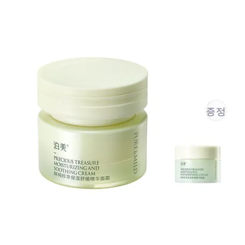 PURE&MILD 페이스 모이스처 크림 수분 공급 남녀공용