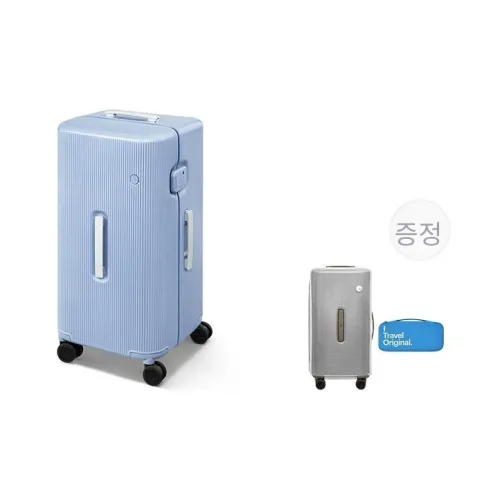 Ito PC 캐리어 20인치, 26인치, 30인치 남녀공용 스카이 블루/파운데이션 그린