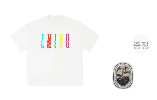 EMINU 남녀공용 티셔츠