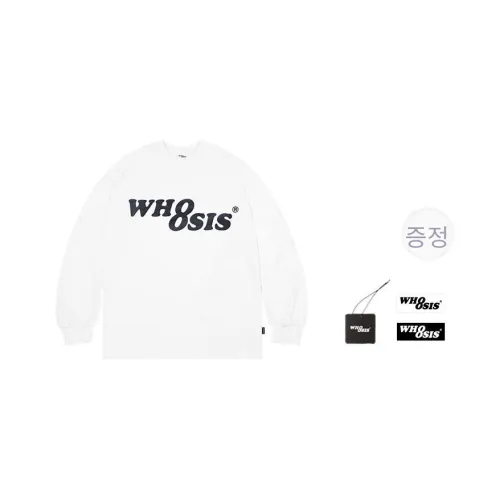 WHOOSIS 남녀공용 티셔츠