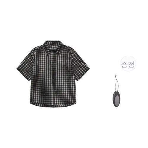 VULCAN STORE 블랙 남녀공용 셔츠