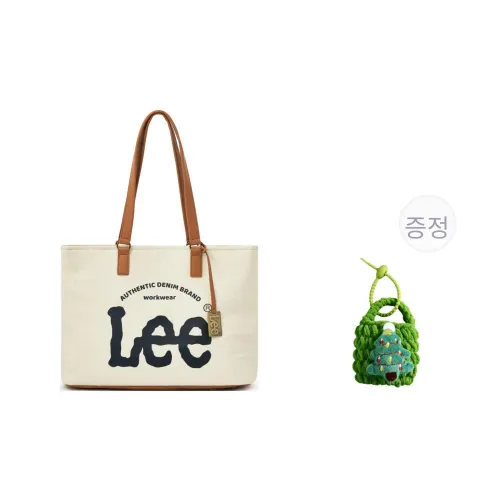리 데님 버킷 백, 토트 가방, 쇼핑백, 숄더 백 레귤러 여성 아이보리