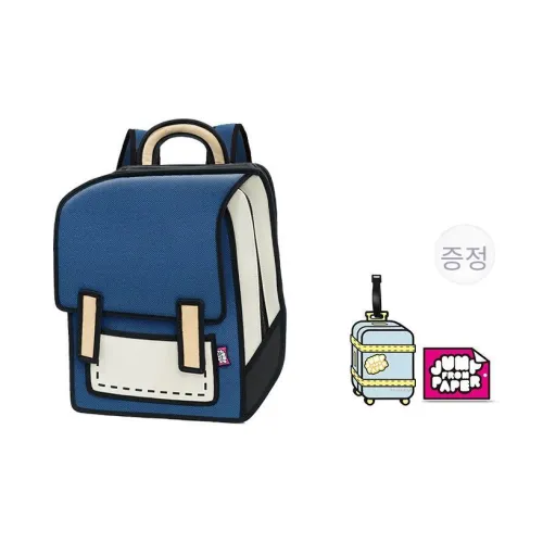JumpFromPaper 백팩 네이비 블루 남녀공용