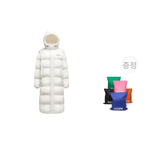 야야 남녀공용 다운 재킷