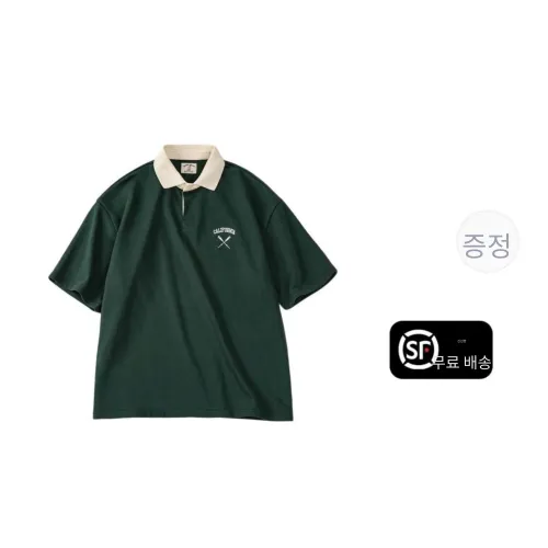매든 시티보이 다크 그린 남녀공용 폴로 셔츠