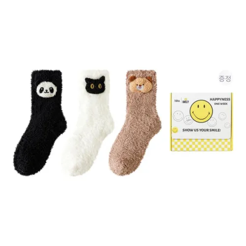 Caramella 여성 크루 삭스