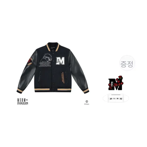 MR.ENJOYDA 돈 x EVA MEDM X EVA 콜라보레이션 FW24 베이스볼 재킷 남녀공용