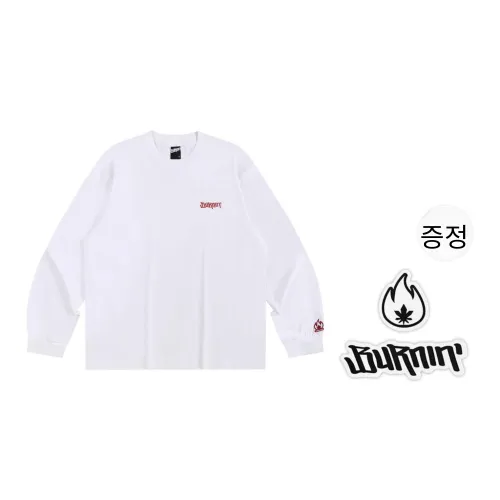 BURNIN 남녀공용 티셔츠