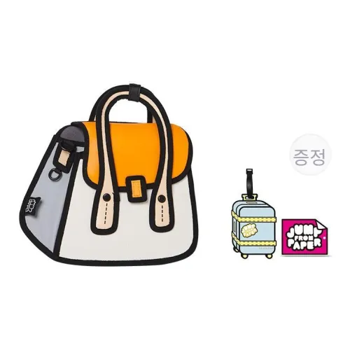 JumpFromPaper 핸드백 오렌지 남녀공용