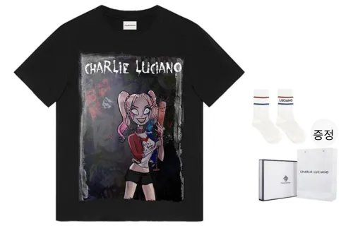 Charlie Luciano 남녀공용 티셔츠