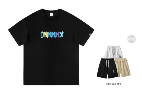 Dnnnnx 남녀공용 티셔츠