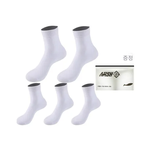 AFISH 남성 크루 삭스