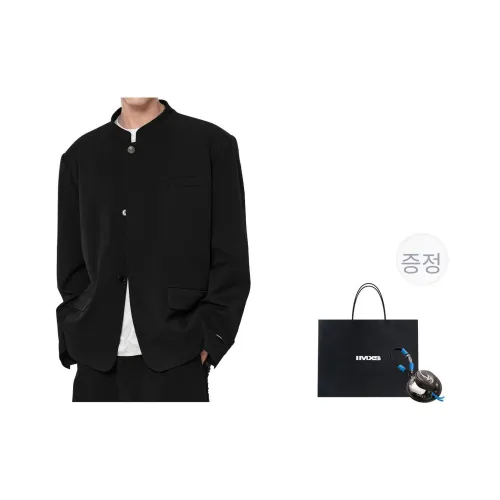IMXS 블랙 남녀공용 비즈니스 정장