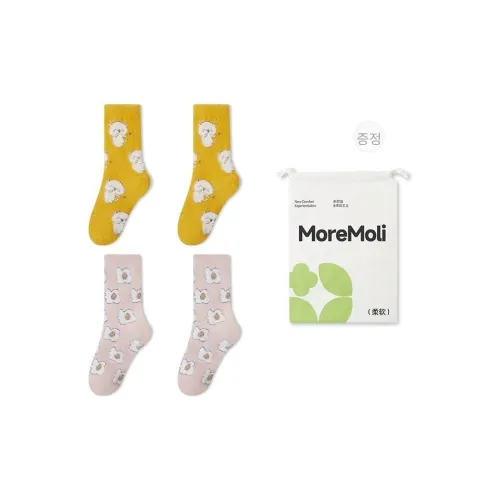 Moremoli 여성 크루 삭스