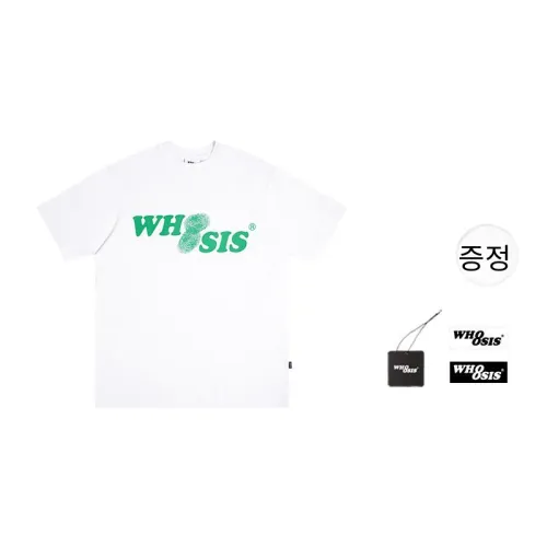 WHOOSIS 남녀공용 티셔츠
