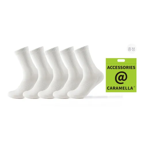 Caramella 남녀공용 크루 삭스