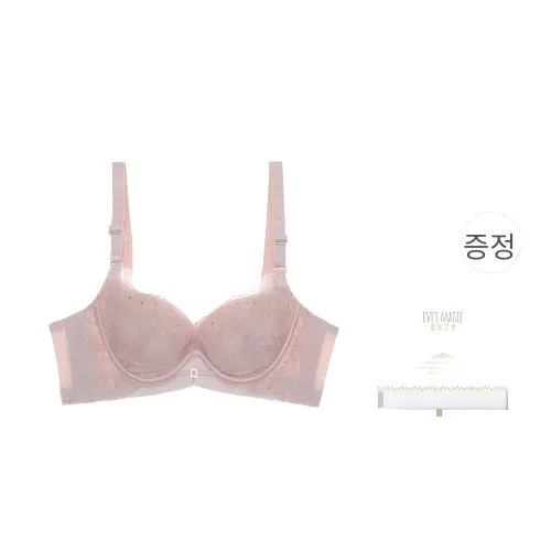 EVESCRET 핑크 여성 브래지어
