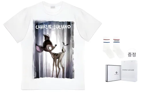 Charlie Luciano 남녀공용 티셔츠