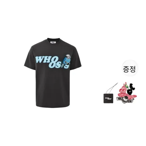WHOOSIS 남녀공용 티셔츠