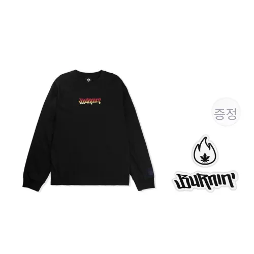 BURNIN 남녀공용 티셔츠