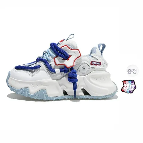 펩시 젤리 색상 시리즈 청키 스니커즈 로우탑 남녀공용