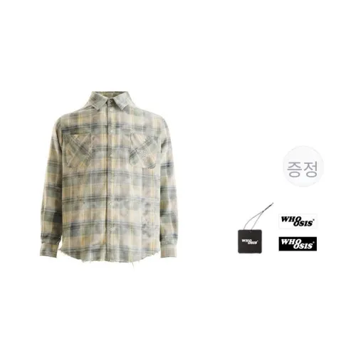 WHOOSIS 남녀공용 셔츠