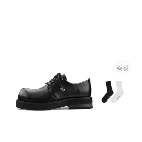 HANQIAORIJI 남성 캐주얼화 로우탑 블랙 남성
