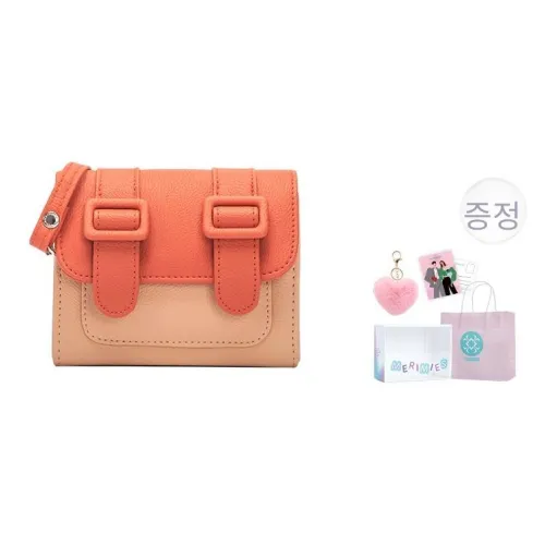 MERIMIES 크로스백 미니 오렌지 패턴 여성