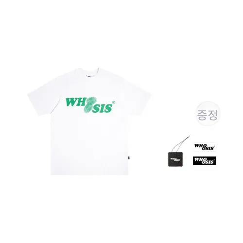 WHOOSIS 남녀공용 티셔츠
