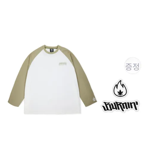 BURNIN 남녀공용 티셔츠
