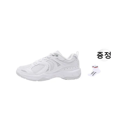 KUMPOO 클라우드 모션 배드민턴화 로우탑 화이트 라이트 그레이 남녀공용