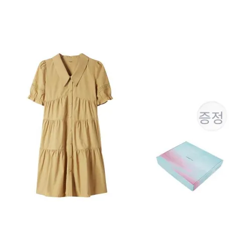 Inman 여성 반팔 원피스