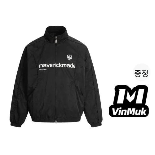 VINMUK 블랙 남녀공용 자켓