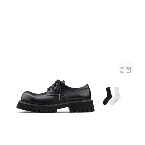 HANQIAORIJI 더 에이비스 시리즈 로우탑 캐주얼화 남녀공용 블랙