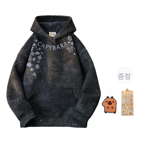 KAPIBALAXIAOHUANGTUN 남녀공용 맨투맨