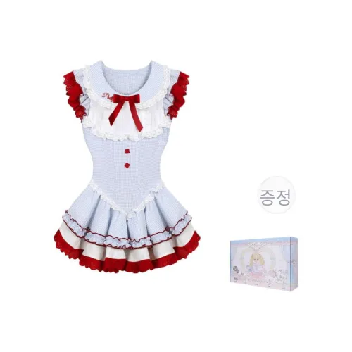 SHAONVYEZI 여성 반팔 원피스