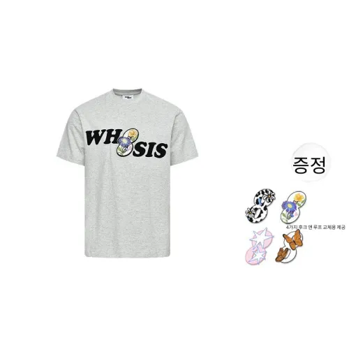 WHOOSIS 남녀공용 티셔츠