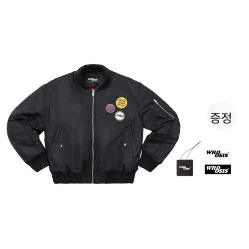 WHOOSIS 남녀공용 패딩 점퍼