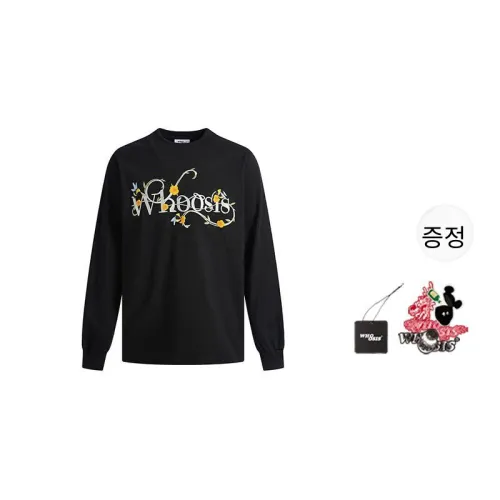 WHOOSIS 남녀공용 티셔츠