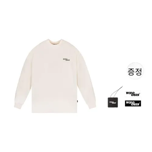 WHOOSIS 남녀공용 티셔츠