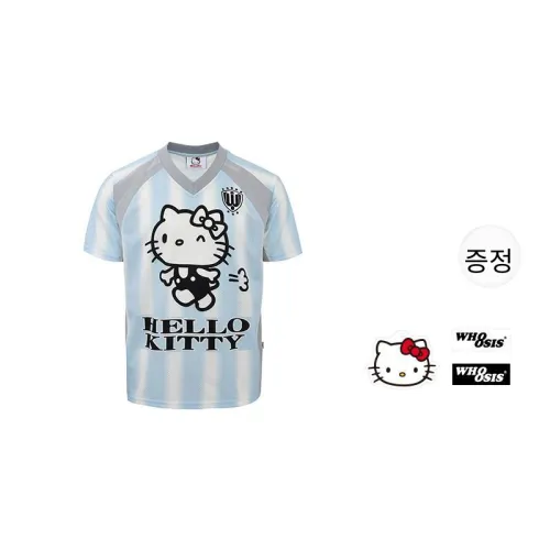 WHOOSIS X 헬로키티 남녀공용 축구복