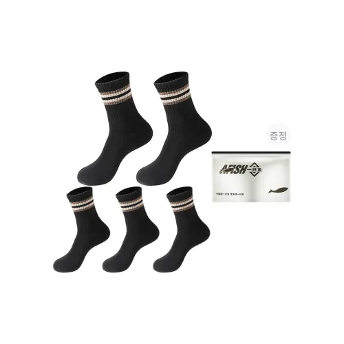 AFISH 남성 크루 삭스
