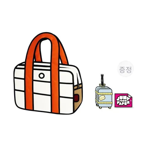 JumpFromPaper 핸드백 화이트 남녀공용