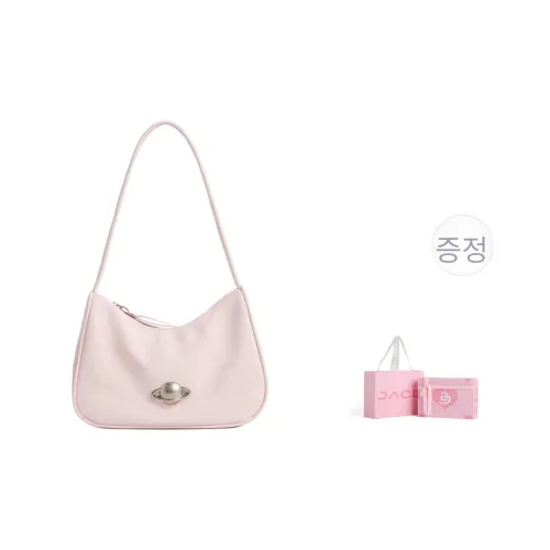JACD PU 숄더백 여성 화이트/쿨 민트/스위트 드림 핑크